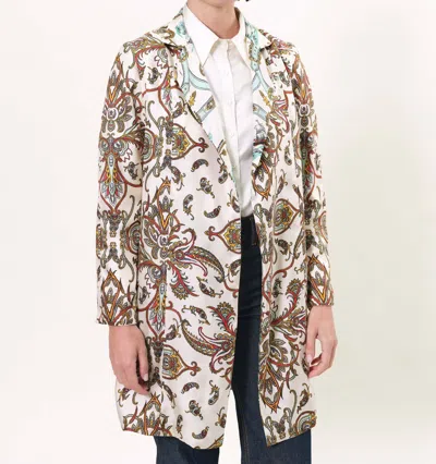 La Prestic Ouiston Liberte Jacket In Mix Calcutta Ecru In Multi