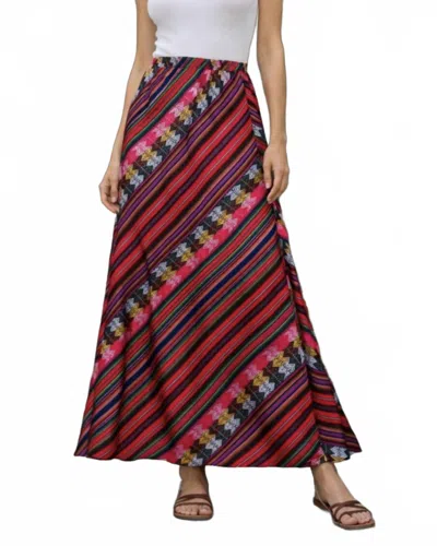 La Prestic Ouiston Nola Lounge Skirt In Mexico In Animal Print