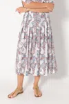 La Prestic Ouiston Venise Skirt In Hippocampe Multi In Multi