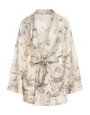 La Prestic Ouiston Woman Jacket Ivory Size 2 Silk In White