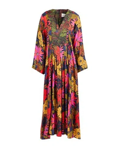 La Prestic Ouiston Woman Maxi Dress Black Size 3 Silk