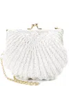 La Regale Clutch In White
