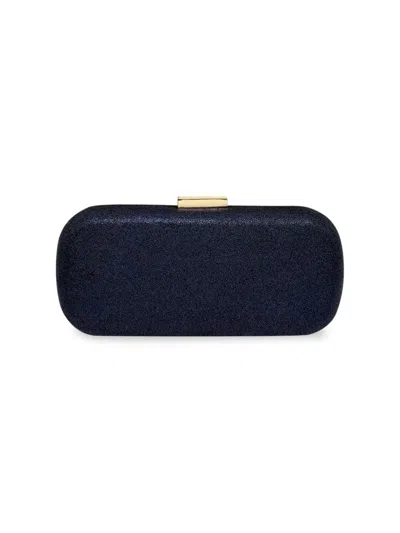 La Regale Women's Textured Convertible Clutch In Navy