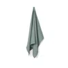 La Reina Green Waffle Bath Sheet Sage Large