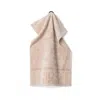La Reina Neutrals Velour Bath Towel Beige Small Set