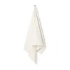 La Reina Neutrals Waffle Bath Sheet Ivory Large
