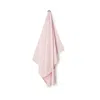 La Reina Pink Velour Bath Towel Rose Large In Pink