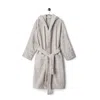 La Reina Velour Bathrobe Grey