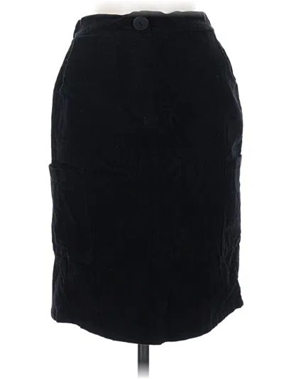 Pre-owned La Relaxed Formal Skirt In Black