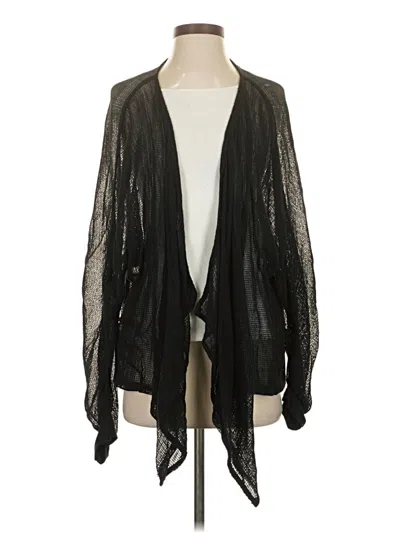Pre-owned La Relaxed Kimono In Black