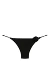 La Reveche Strap-up Bikini Briefs In Black