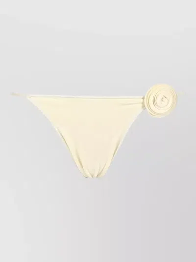 La Reveche Bikini Brief Ashar Adjustable Straps Floral In Neutral