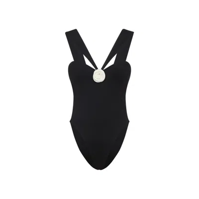La Reveche Sahar One-piece Swimsuit In Black