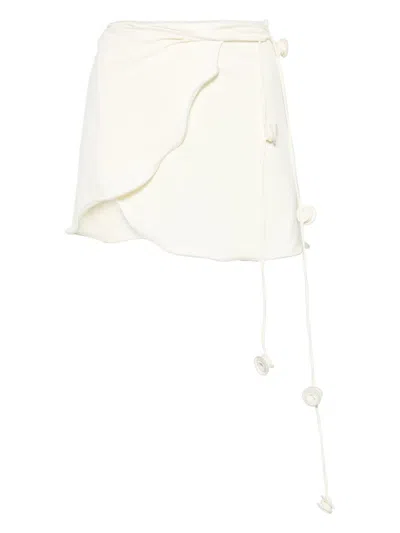 La Reveche Bouquet Pareo In White