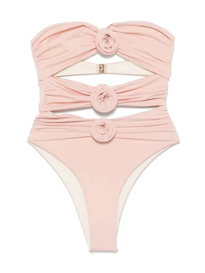 La Reveche Elegant Mini Dress For Women In Pink
