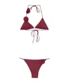 La Reveche Floral Bikini Set In Multi