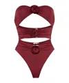 La Reveche Swimsuit  Woman Color Burgundy