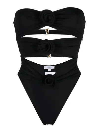 LA REVECHE FLOREAL ONE PIECE WITH CUT OUT