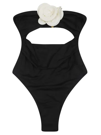 La Reveche Hegra One-piece Swimsuit In Black