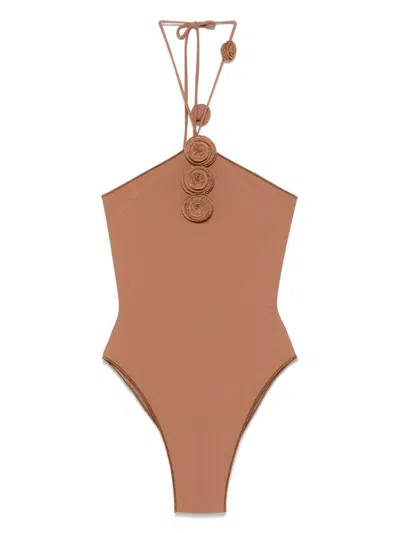 La Reveche Karima One Piece In Brown