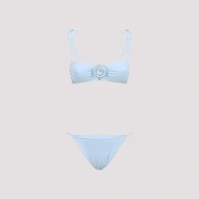 LA REVECHE LIGHT BLUE TWO-PIECE SWIMSUIT