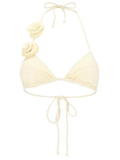 La Reveche Mini Swim Top For Women - Ss26 Collection In White