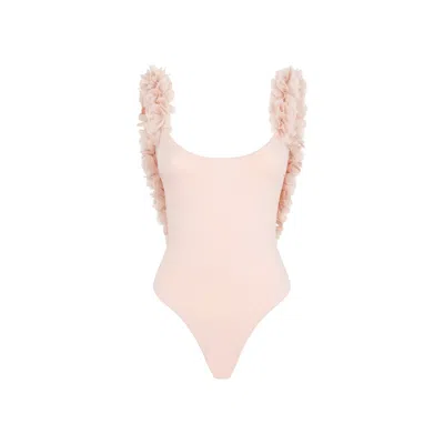 La Reveche Quartz Rose Amira One-piece Swimsuit In Pink
