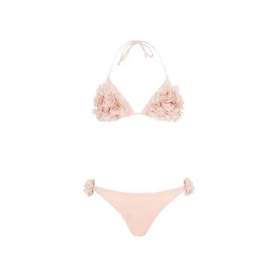La Reveche Mini Bikini Set For Women In Nude