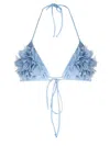 La Reveche Shanya Frills Bikini In Blue