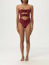 La Reveche Swimsuit  Woman Color Burgundy