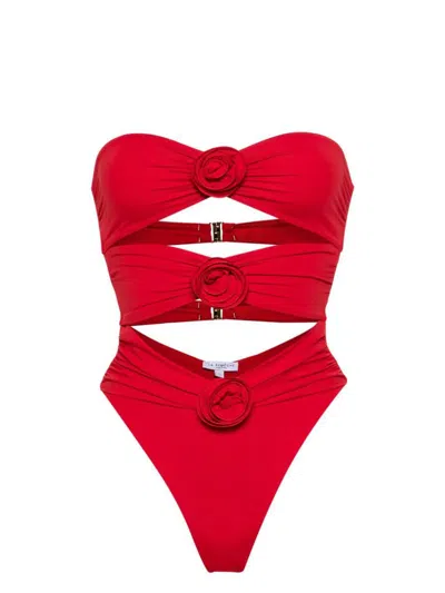 La Reveche Swimwear In Red