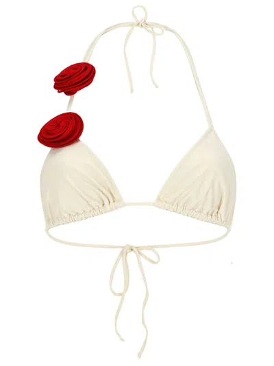La Reveche Mini Top Bikini In White