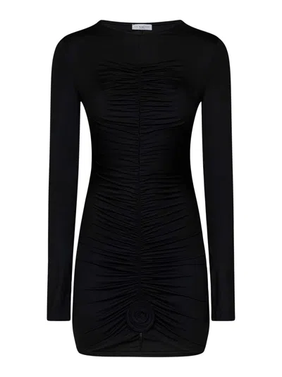 LA REVECHE VESTIDO MIDI - NEGRO
