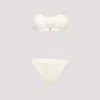 La Reveche Vesna Ivory Polyamide Bikini In White