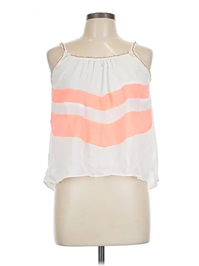 La Reyna Sleeveless Blouse In White