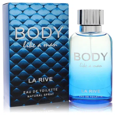 La Rive 2pcs Combo Gift Set  Body Like A Man By  Eau De Toilette Spray 3 oz For Men In Multi