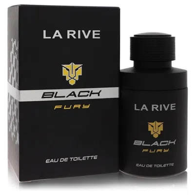 La Rive 75 ml Black Fury Cologne Eau De Toilette Fragrance Spray For Men