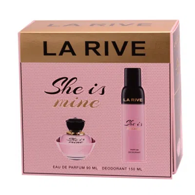 La Rive Ladies She Is Mine Gift Set Fragrances 5901832065630 In N/a