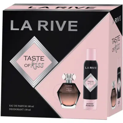 La Rive Ladies Taste Of Kiss Gift Set Fragrances 5901832067788 In Black