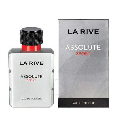 La Rive Men's Absolute Sport Edt Spray 3.4 oz Fragrances 5903719642385 In White