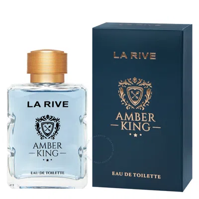 La Rive Men's Amber King Edt Spray 3.4 oz Fragrances 5903719643269 In White