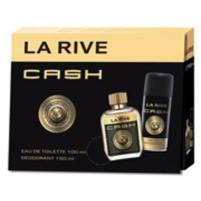 La Rive Men's Cash 2 Gift Set Fragrances 5906735237412 In N/a