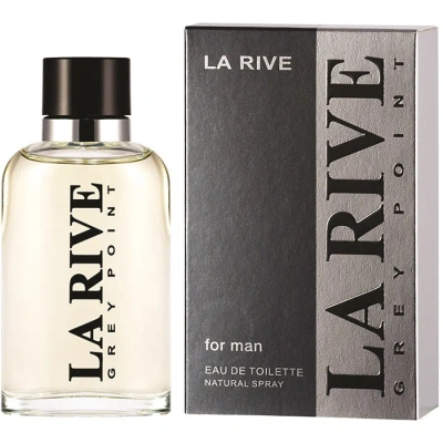 La Rive Men's Grey Point Edt Spray 3.0 oz Fragrances 5906735234022 In White