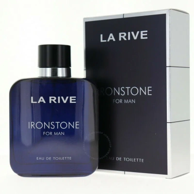 La Rive Men's Ironstone Edt Spray 3.3 oz Fragrances 5901832068686 In Red   / Pink / White