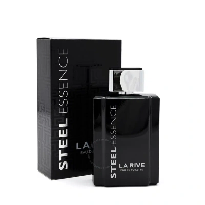 La Rive Steel Essence Men's Eau De Toilette Spray 3.3 oz (100 Ml) In White