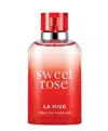 La Rive Sweet Rose Eau De Parfum Spray 3.4 oz (100 Ml) In Pink / Rose
