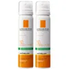 La Roche-posay Anthelios Anti-shine Sun Protection Invisible Spf50+ Face Mist 75ml Duo