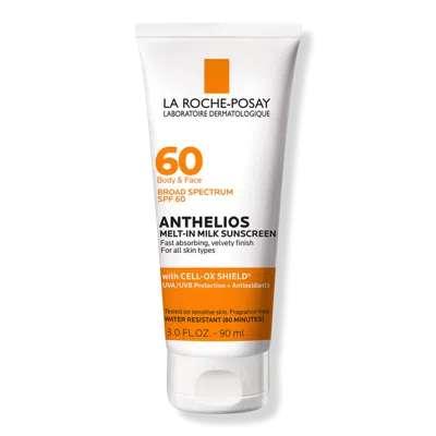 La Roche-posay Anthelios Melt-in Milk Body And Face Sunscreen Spf 60 - 3.0 oz