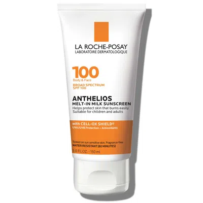 La Roche-posay Anthelios Melt-in Milk Sunscreen For Face & Body Spf 100 In White