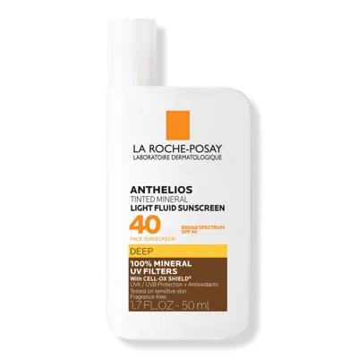 La Roche-posay Anthelios Mineral Tinted Fluid Face Sunscreen Spf 40 - Deep